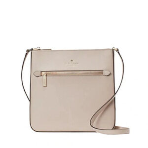 Kate Spade New York SADIE NORTH SOUTH CROSSBODY Color Tusk LIKE NEW Minimal Chic